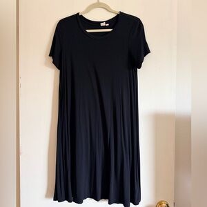GAP Classic Black Midi Dress